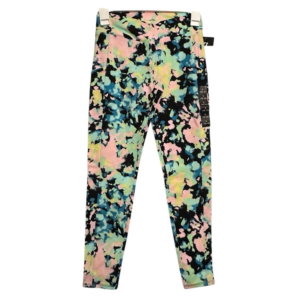 Art Class tie dye Multicolor Kids Leggings